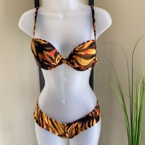 ✨ FIRE print bikini 2 sets
